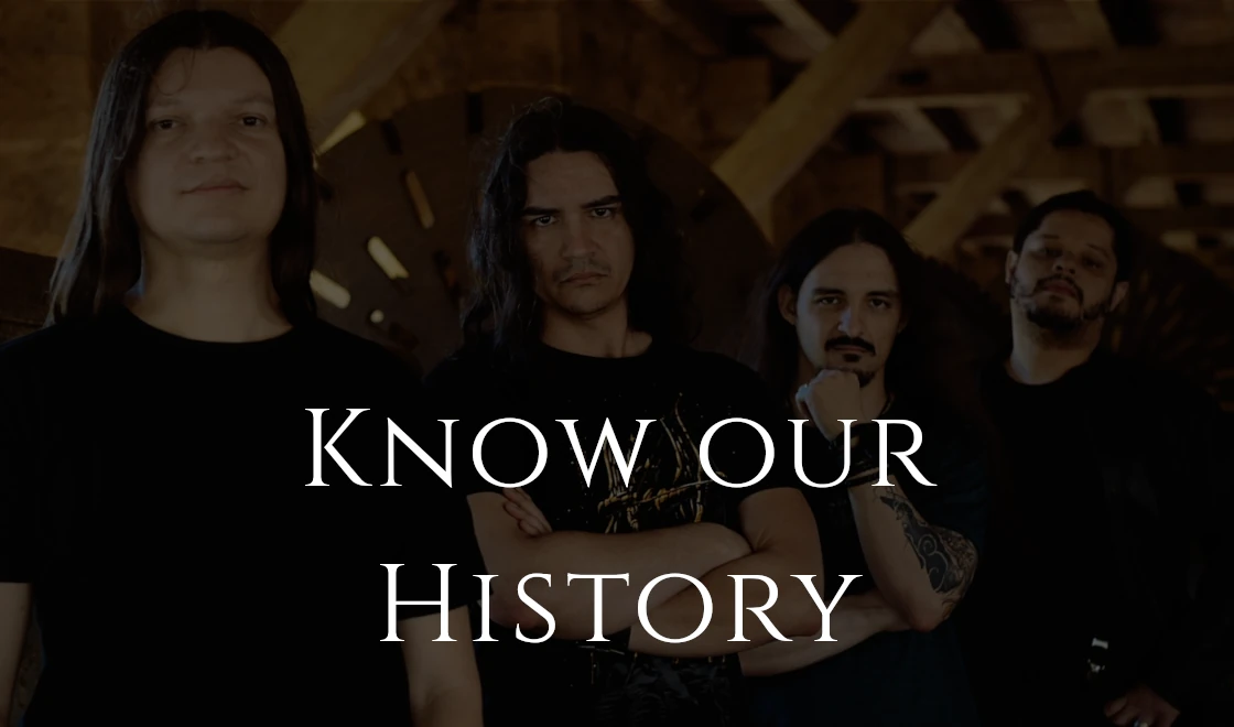 bio banner with band members faces