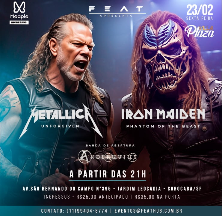 Anderuvius estréia no Feat Rock #1