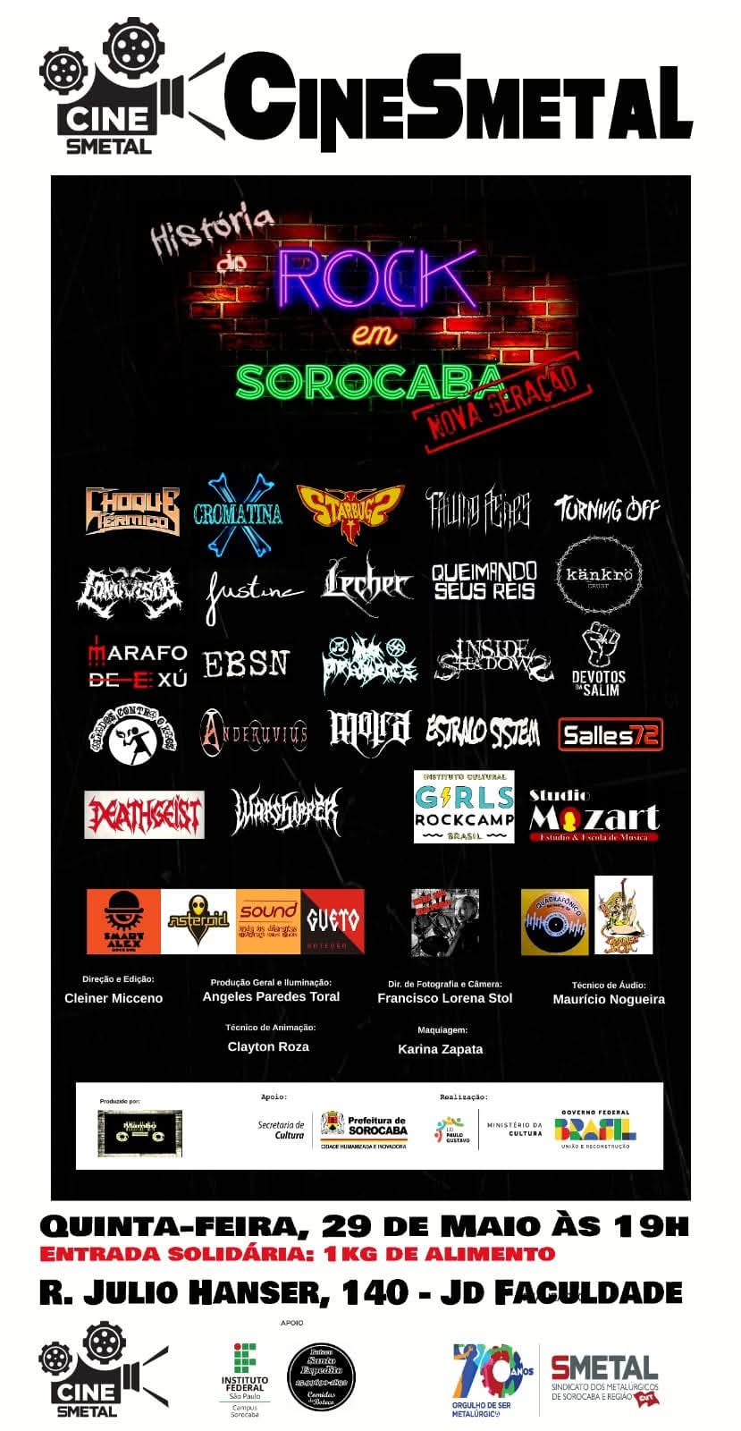 Documentário - A História do Rock em Sorocaba Nova Geração